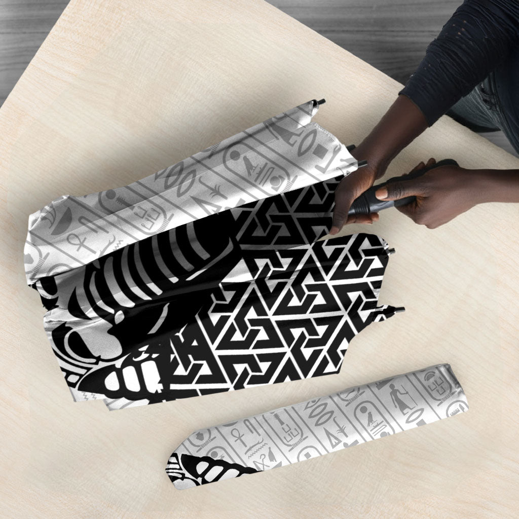 World Football 2026 Egypt Umbrella Pharaohs Hieroglyphs Pride White Version