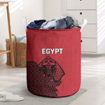 World Football 2026 Egypt Laundry Basket Pharaohs Hieroglyphs Pride Red Version
