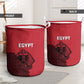 World Football 2026 Egypt Laundry Basket Pharaohs Hieroglyphs Pride Red Version