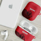 World Football 2026 Egypt AirPods Case Pharaohs Hieroglyphs Pride Red Version