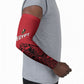 Custom World Football 2026 Egypt Arm Sleeves Pharaohs Hieroglyphs Pride Red Version