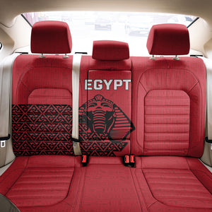 World Football 2026 Egypt Back Car Seat Cover Pharaohs Hieroglyphs Pride Red Version