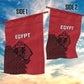 World Football 2026 Egypt Garden Flag Pharaohs Hieroglyphs Pride Red Version