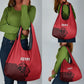World Football 2026 Egypt Grocery Bag Pharaohs Hieroglyphs Pride Red Version