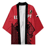 Custom World Football 2026 Egypt Kimono Pharaohs Hieroglyphs Pride Red Version