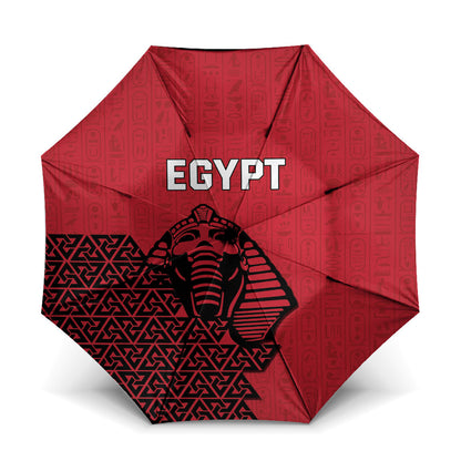 World Football 2026 Egypt Umbrella Pharaohs Hieroglyphs Pride Red Version