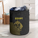 World Football 2026 Egypt Laundry Basket Pharaohs Hieroglyphs Pride Black Version