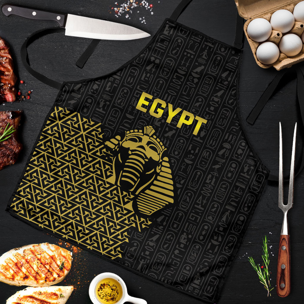 World Football 2026 Egypt Apron Pharaohs Hieroglyphs Pride Black Version