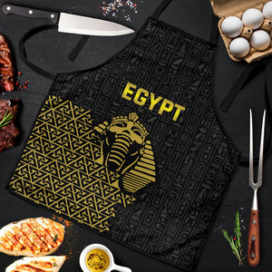 World Football 2026 Egypt Apron Pharaohs Hieroglyphs Pride Black Version