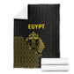 World Football 2026 Egypt Blanket Pharaohs Hieroglyphs Pride Black Version