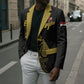 Custom World Football 2026 Egypt Blazer Pharaohs Hieroglyphs Pride Black Version