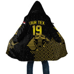 Custom World Football 2026 Egypt Cloak Pharaohs Hieroglyphs Pride Black Version