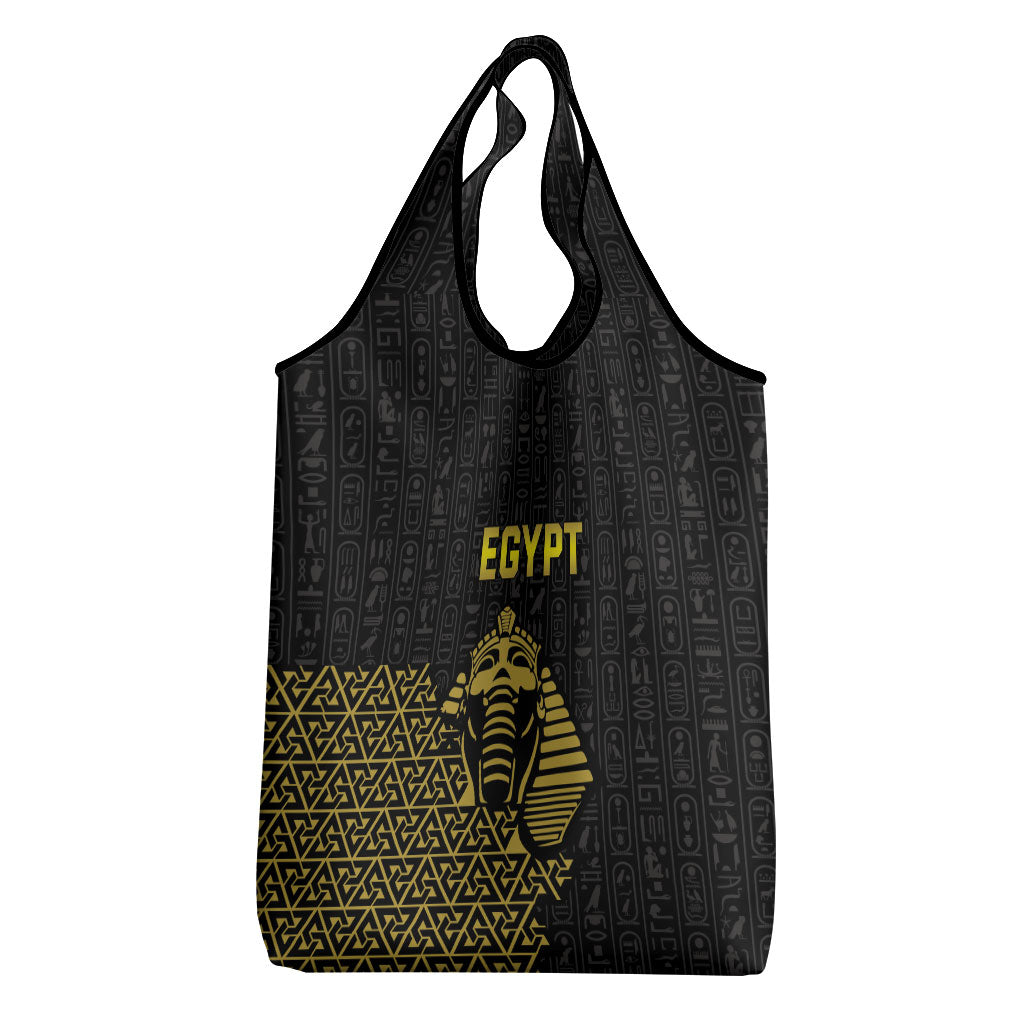 World Football 2026 Egypt Grocery Bag Pharaohs Hieroglyphs Pride Black Version