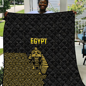 World Football 2026 Egypt Quilt Pharaohs Hieroglyphs Pride Black Version