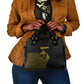 World Football 2026 Egypt Shoulder Handbag Pharaohs Hieroglyphs Pride Black Version
