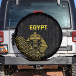 World Football 2026 Egypt Spare Tire Cover Pharaohs Hieroglyphs Pride Black Version
