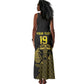 Custom World Football 2026 Egypt Tank Maxi Dress Pharaohs Hieroglyphs Pride Black Version