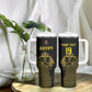 Custom World Football 2026 Egypt Tumbler With Handle Pharaohs Hieroglyphs Pride Black Version