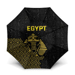 World Football 2026 Egypt Umbrella Pharaohs Hieroglyphs Pride Black Version