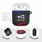 Black Haitians Beast AirPods Case Ripped Flag Graphic