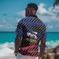 Black Haitians Beast Hawaiian Shirt Ripped Flag Graphic LT19