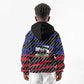 Black Haitians Beast Kid Hoodie Ripped Flag Graphic - African Pride