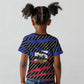 Black Haitians Beast Kid T shirt Ripped Flag Graphic LT19