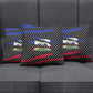 Black Haitians Beast Pillow Cover Ripped Flag Graphic
