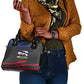 Black Haitians Beast Shoulder Handbag Ripped Flag Graphic - African Pride