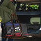 Black Haitians Beast Travel Bag Ripped Flag Graphic