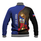 Personalized Afro Haiti Football 2026 Baseball Jacket Trophy Flag Pride Art