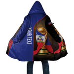 Personalized Afro Haiti Football 2026 Cloak Trophy Flag Pride Art