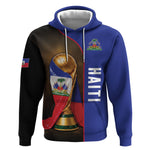 Personalized Afro Haiti Football 2026 Hoodie Trophy Flag Pride Art