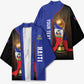 Personalized Afro Haiti Football 2026 Kimono Trophy Flag Pride Art