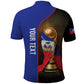 Personalized Afro Haiti Football 2026 Polo Shirt Trophy Flag Pride Art