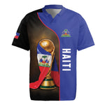 Personalized Afro Haiti Football 2026 Rugby Jersey Trophy Flag Pride Art
