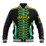Custom Afro-Jamaicans Football Baseball Jacket Reggae Boyz Tribal Glory