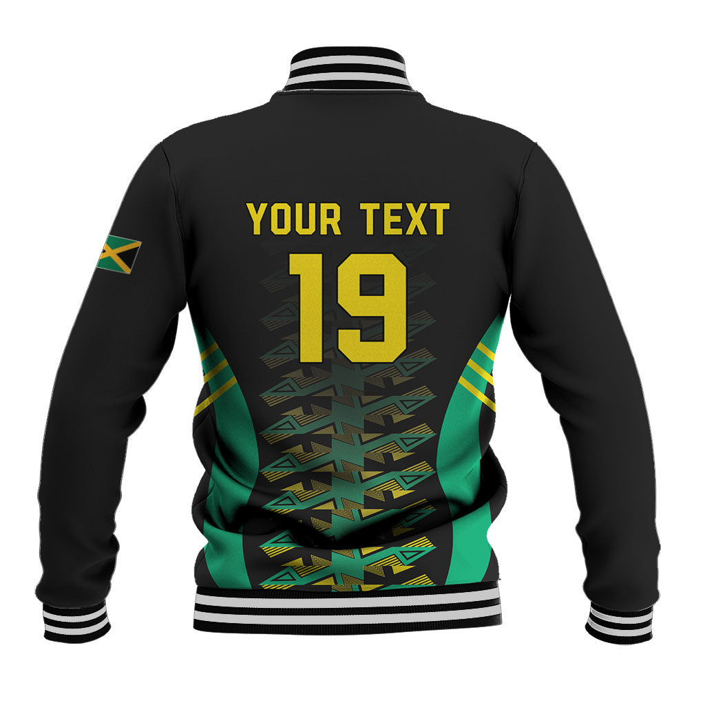 Custom Afro-Jamaicans Football Baseball Jacket Reggae Boyz Tribal Glory