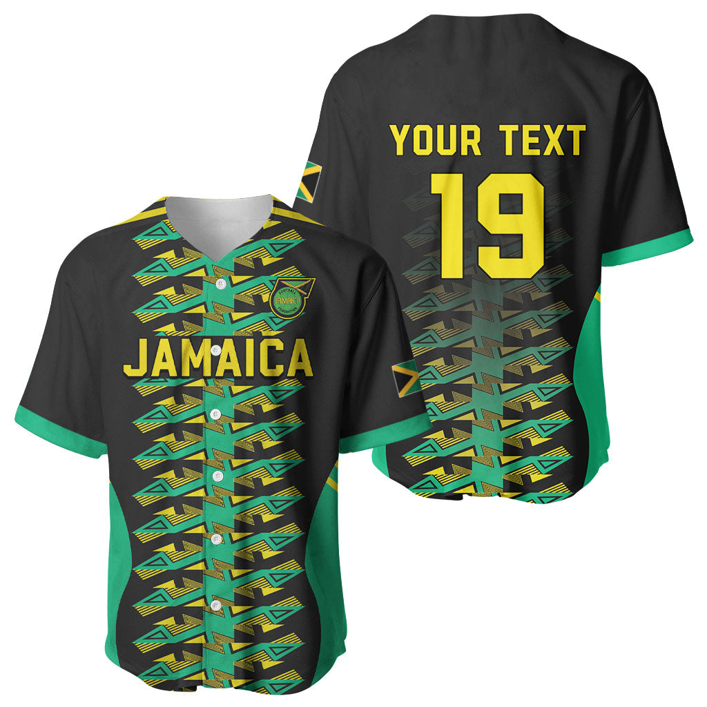 Custom Afro-Jamaicans Football Baseball Jersey Reggae Boyz Tribal Glory