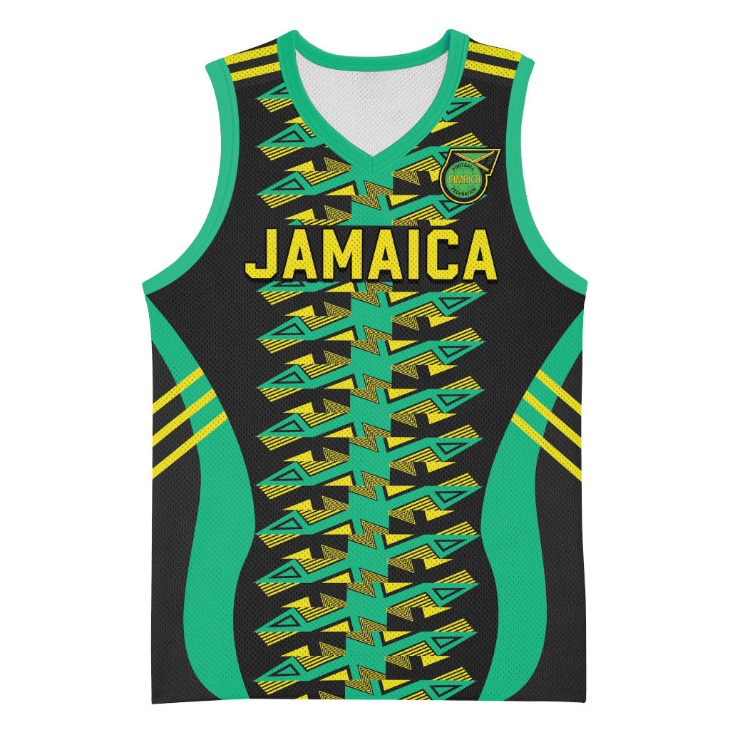 Custom Afro-Jamaicans Football Basketball Jersey Reggae Boyz Tribal Glory