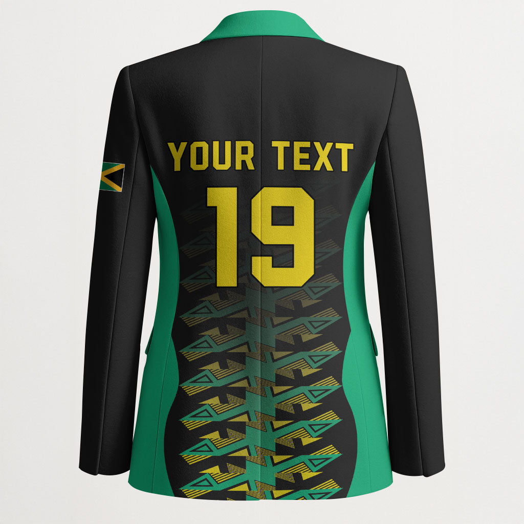 Custom Afro-Jamaicans Football Blazer Reggae Boyz Tribal Glory