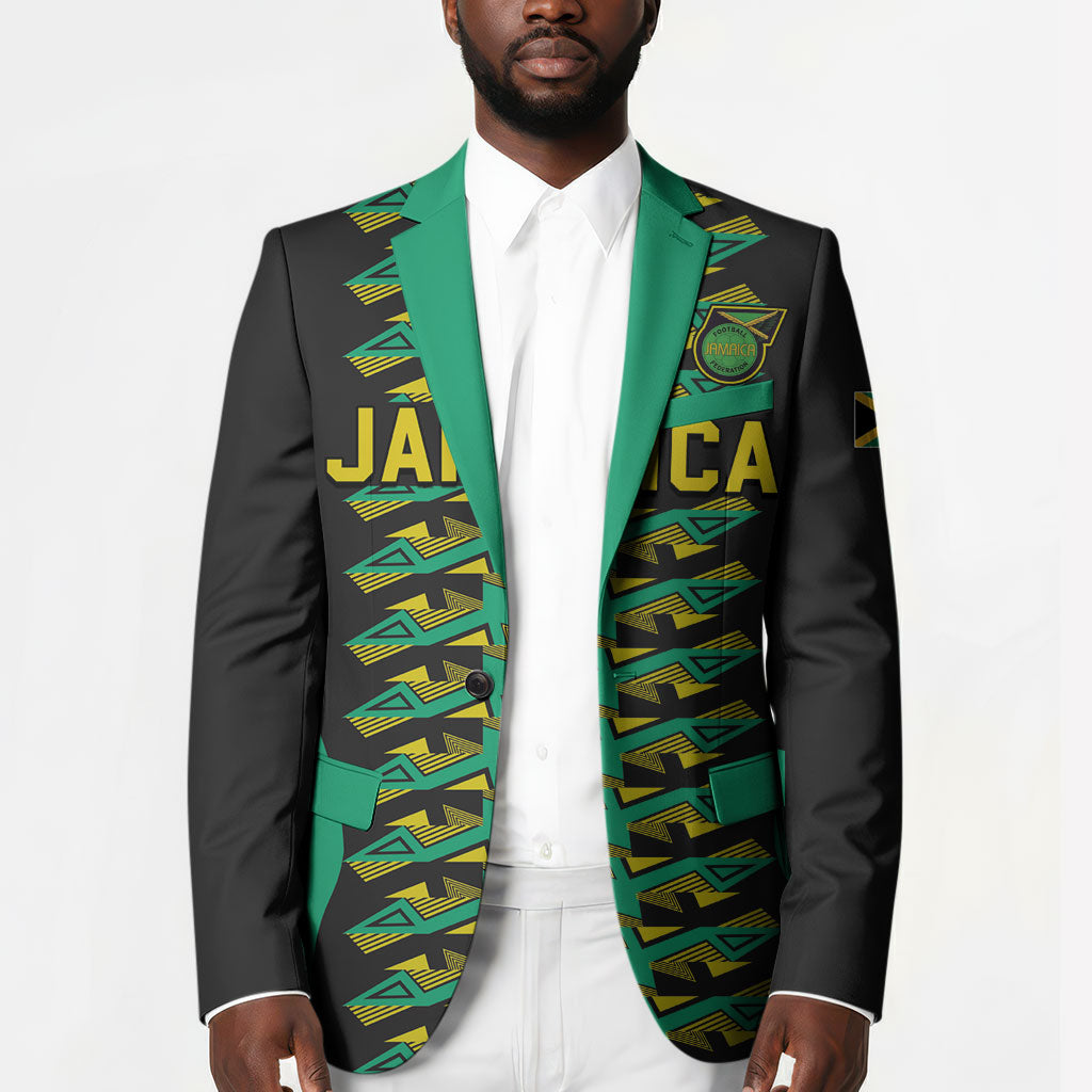 Custom Afro-Jamaicans Football Blazer Reggae Boyz Tribal Glory
