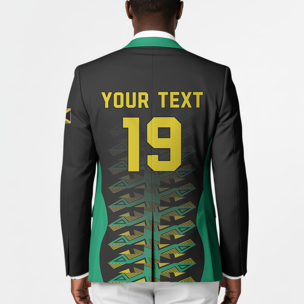 Custom Afro-Jamaicans Football Blazer Reggae Boyz Tribal Glory