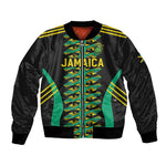 Custom Afro-Jamaicans Football Bomber Jacket Reggae Boyz Tribal Glory