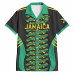 Custom Afro-Jamaicans Football Hawaiian Shirt Reggae Boyz Tribal Glory