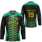 Custom Afro-Jamaicans Football Hockey Jersey Reggae Boyz Tribal Glory