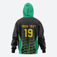 Custom Afro-Jamaicans Football Hoodie Reggae Boyz Tribal Glory
