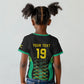 Custom Afro-Jamaicans Football Kid T shirt Reggae Boyz Tribal Glory