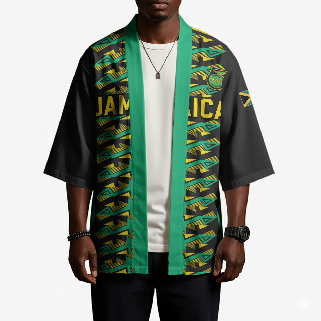 Custom Afro-Jamaicans Football Kimono Reggae Boyz Tribal Glory