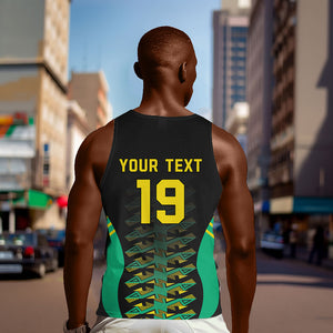 Custom Afro-Jamaicans Football Men Tank Top Reggae Boyz Tribal Glory